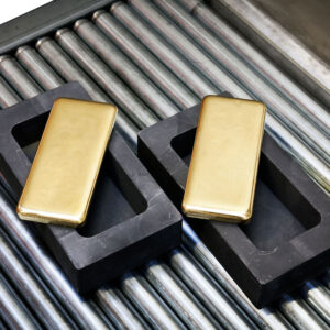 Gold Bars Made By Juyi Ingot Making Machine
