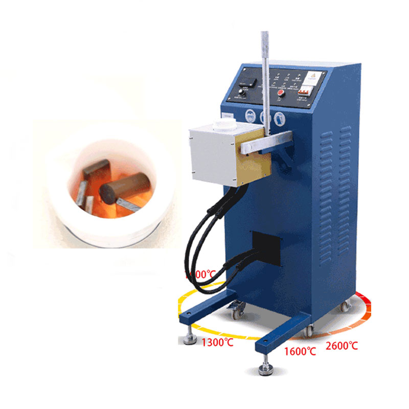 platinum melting machine with tilting furnace