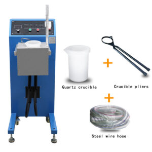 platinum induction melting machine with tilting furnace