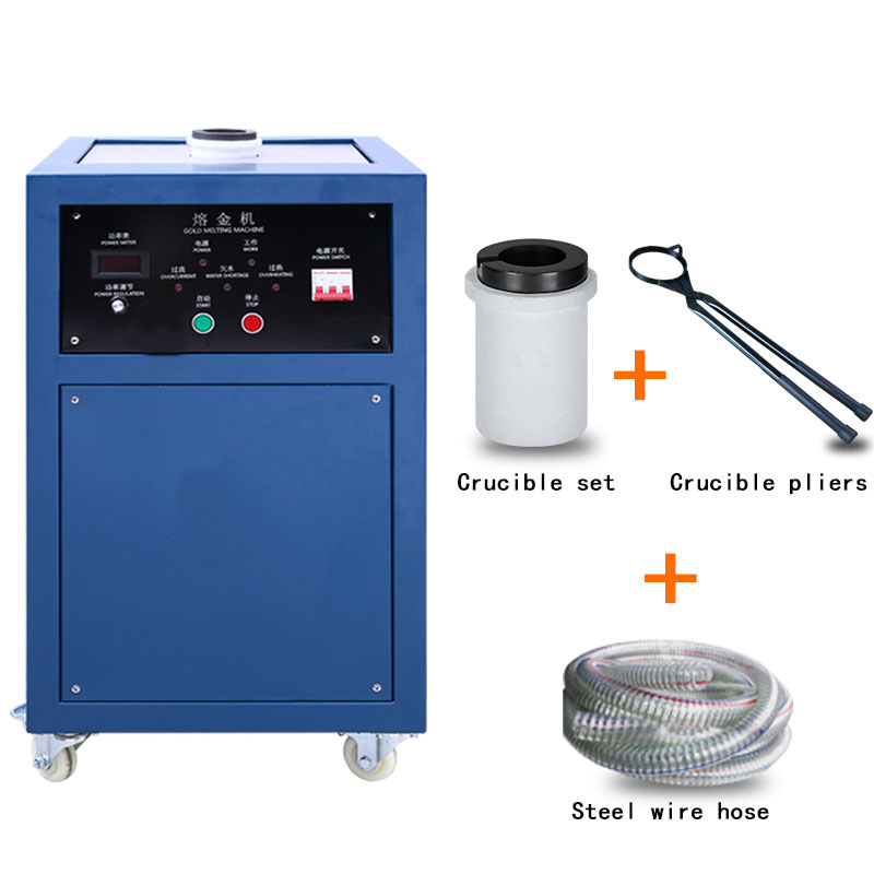 induction smelting machine for precious metal