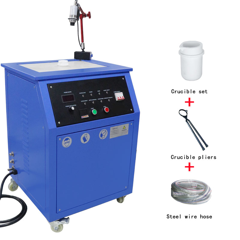 Juyi Infrared Temperature-Controlled Induction Melting Furnace for Platinum