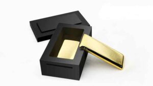 1KG gold bar made by Juyi gold bar casting machine