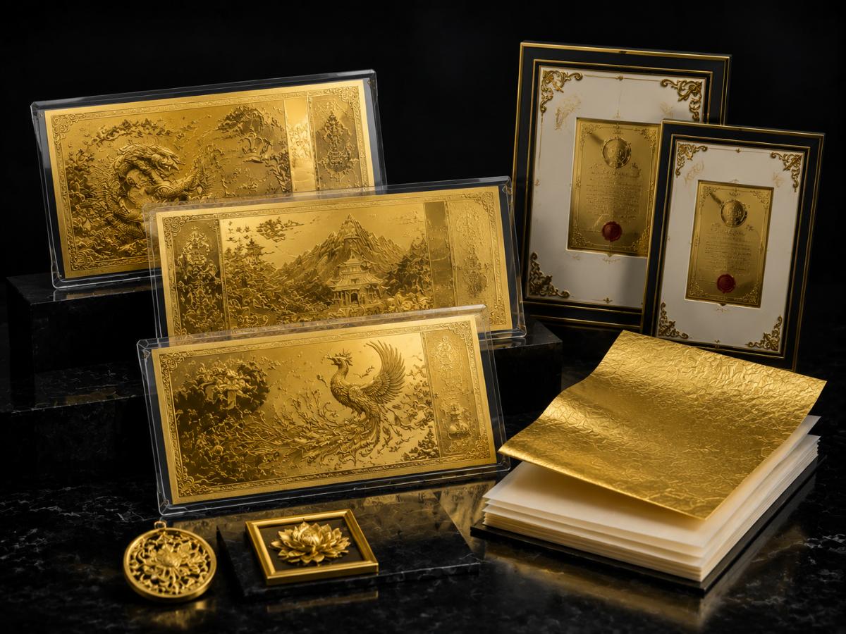 Gold Foil & Precious Metal Note Solution