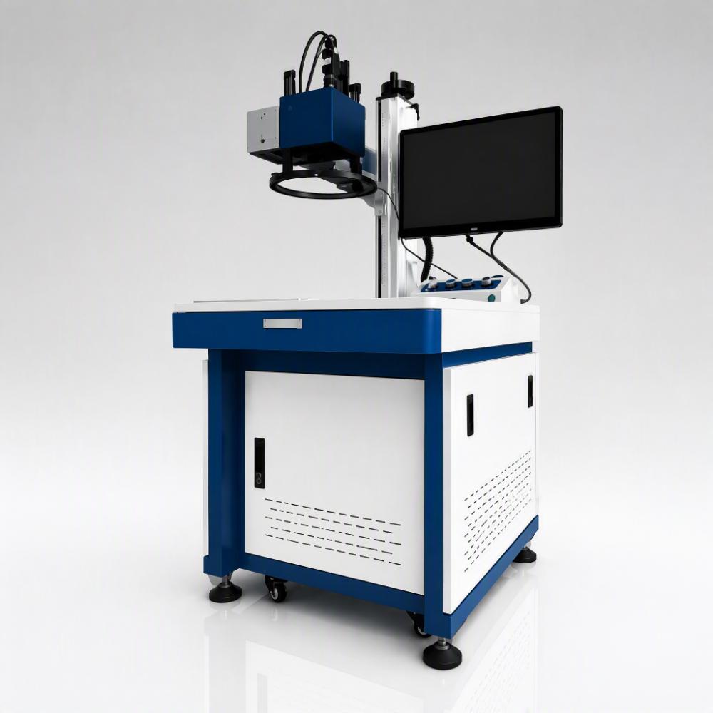Automatic Vision Positioning Fiber Laser Marking Machine