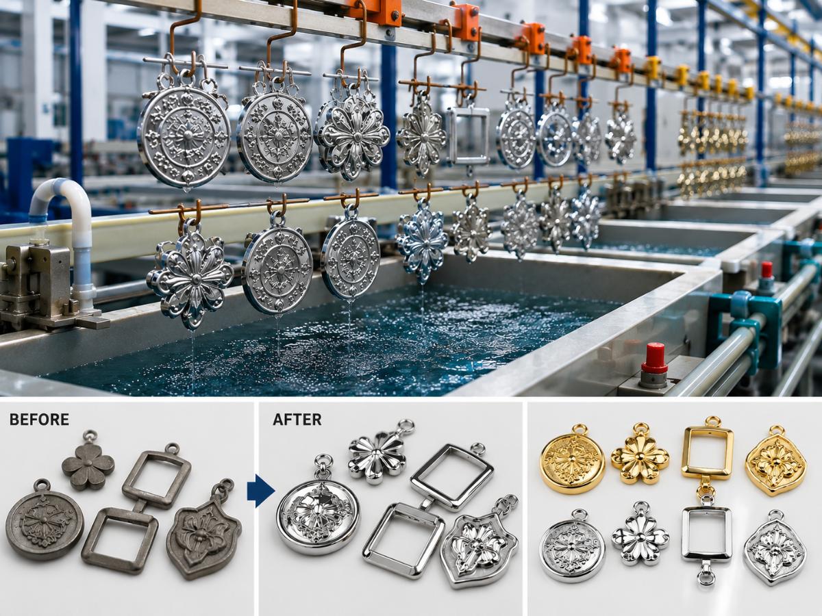 Electroplating Line and Polished Pendant