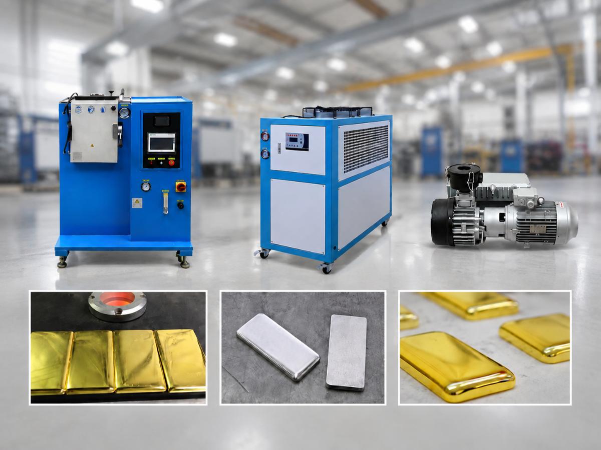 gold bar casting machine
